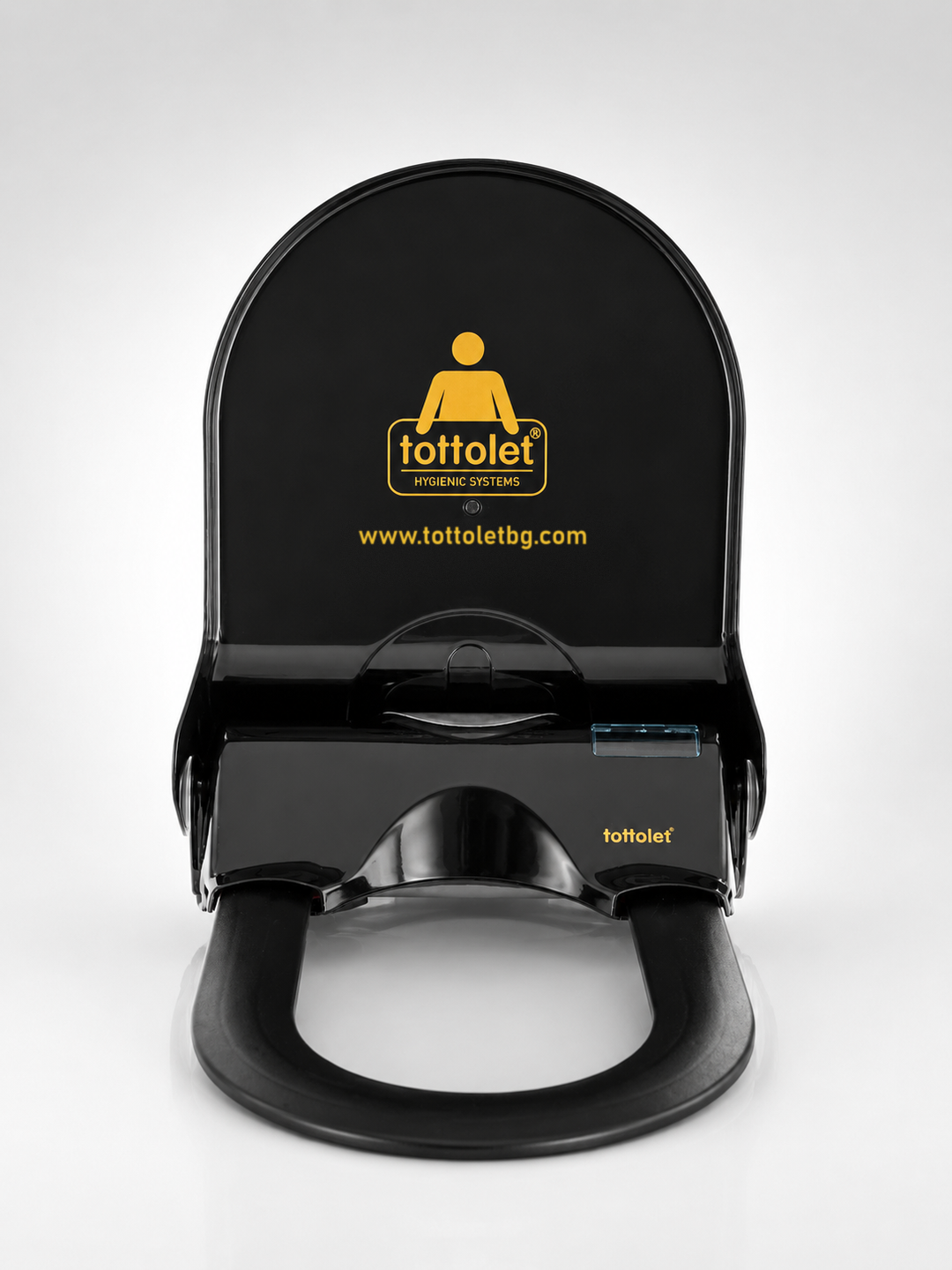 Tottolet® Сензорен Ledsör (ЕЛЕКТРИЧЕСКИ) – Автоматична хигиенична система за тоалетна чиния (ЧЕРЕН)