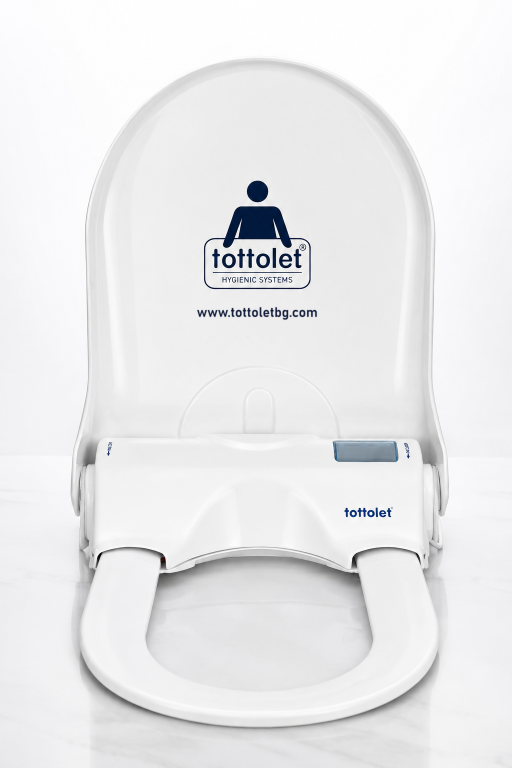 Tottolet® С бутон (АКУМУЛАТОРЕН) – Автоматична хигиенична система за тоалетна чиния